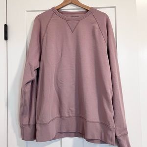 Madewell Garment-Dyed Crewneck Sweatshirt